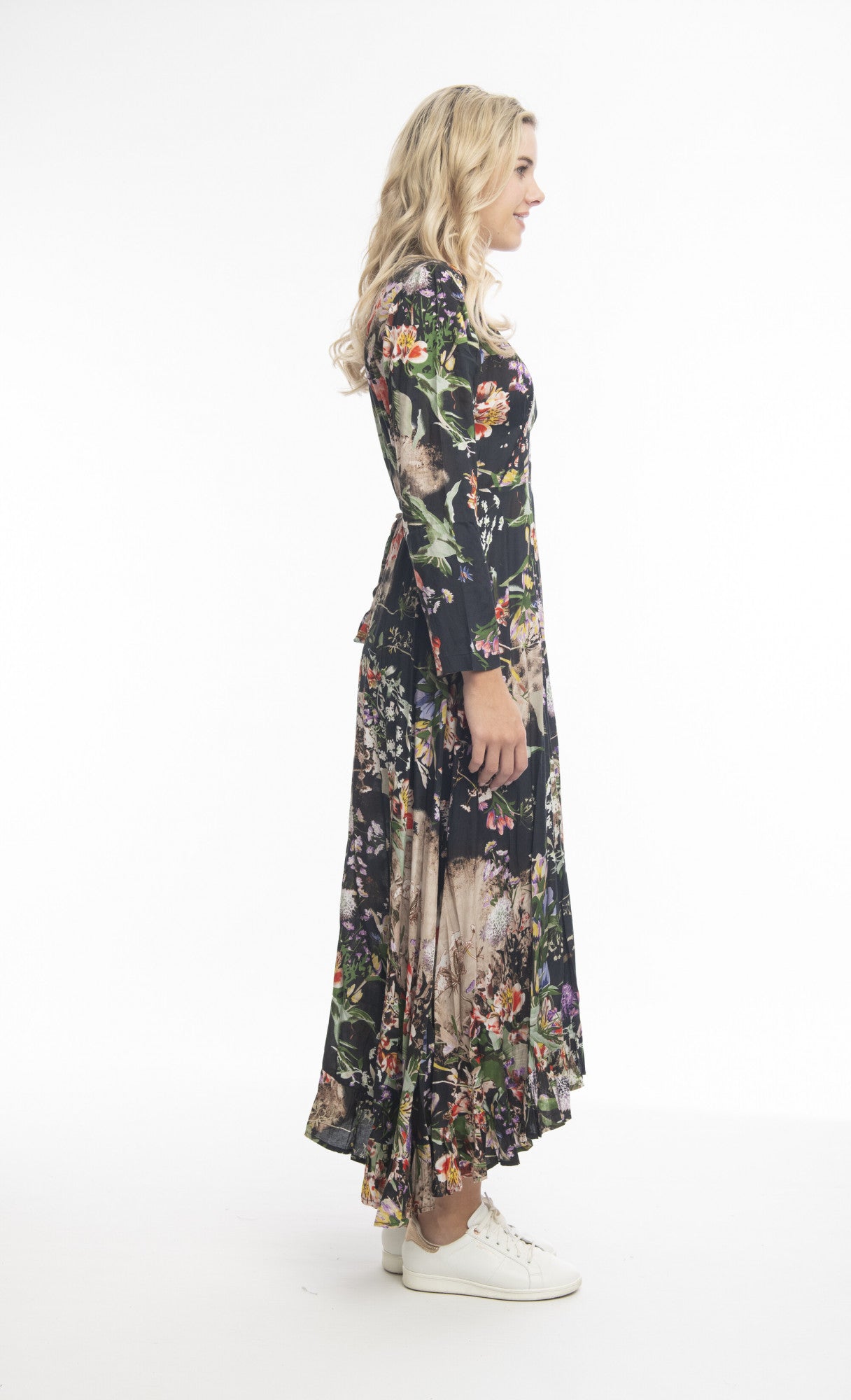 Orientique | Fidelio Wrap Maxi Dress - Multi