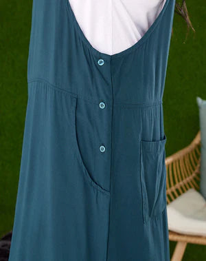 FREEZ - Apron Dress | Teal