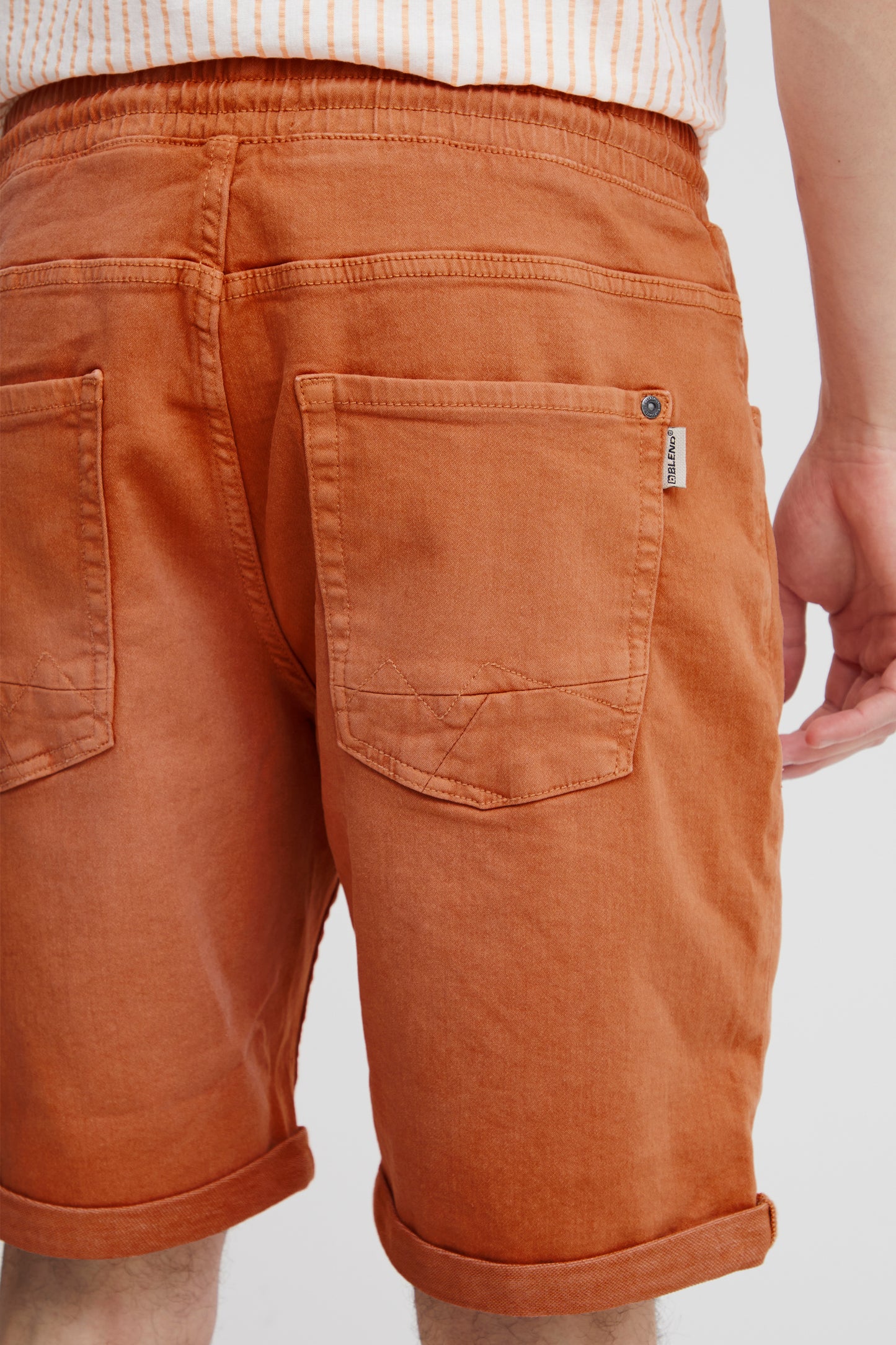 Blend - He Jogg Denim Shorts | Brandied Melon