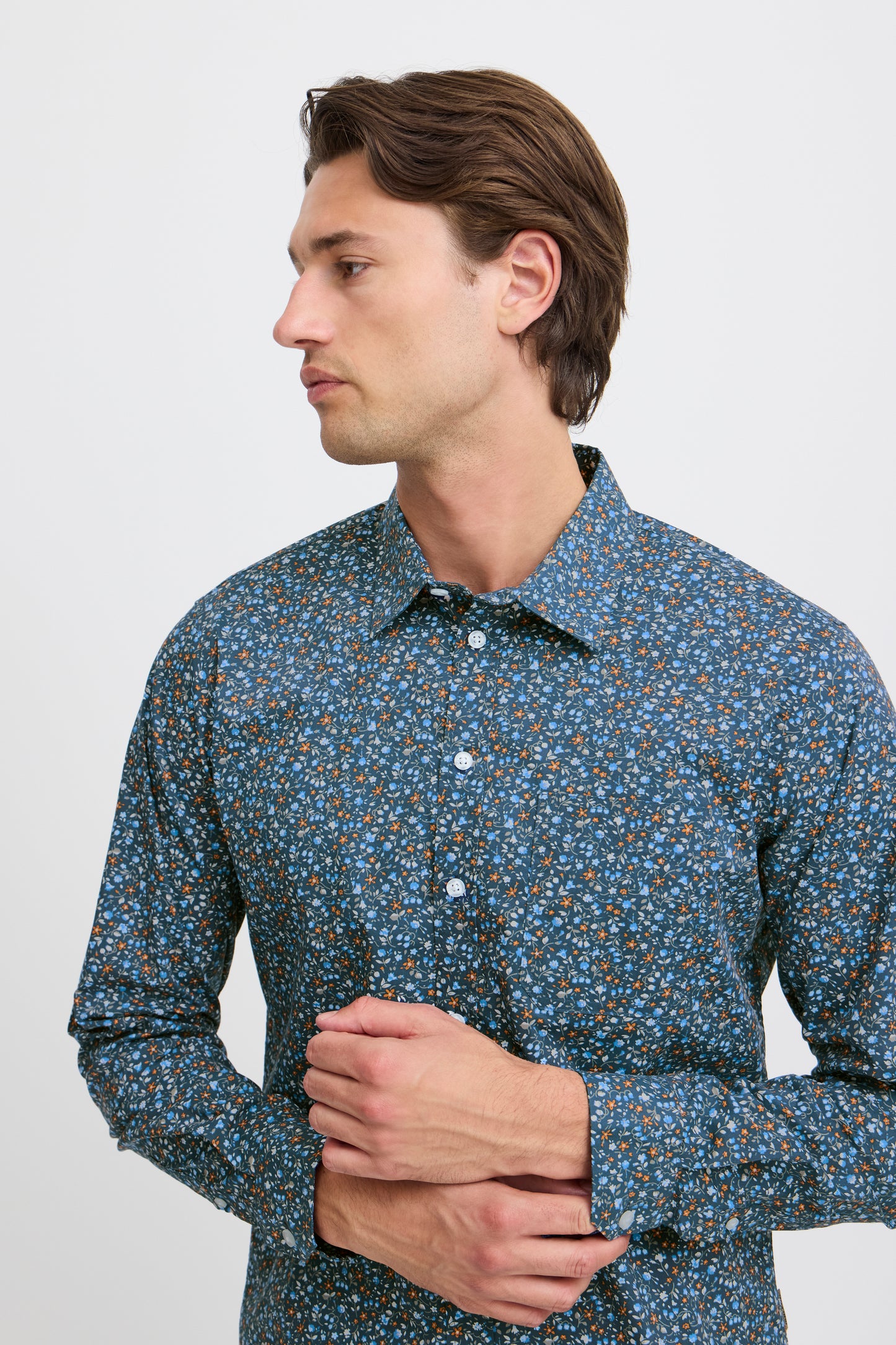 Blend | Classic Shirt - Blue