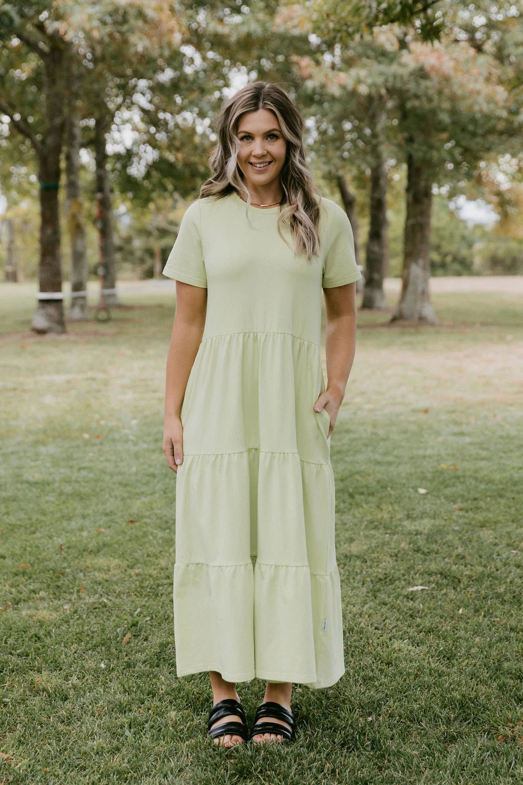 Homelee | Kendall Dress - Lime with Mini X Style 358 Homelee | Kendall Dress - Lime with Mini X Style 358