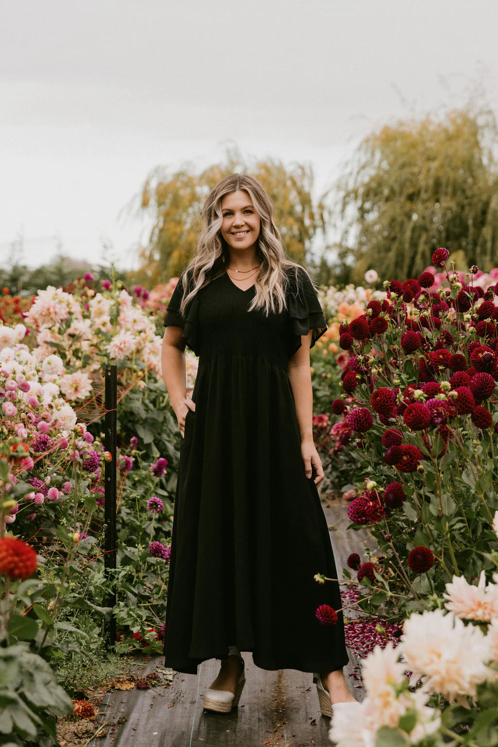 Homelee | Gwyneth Dress - Black