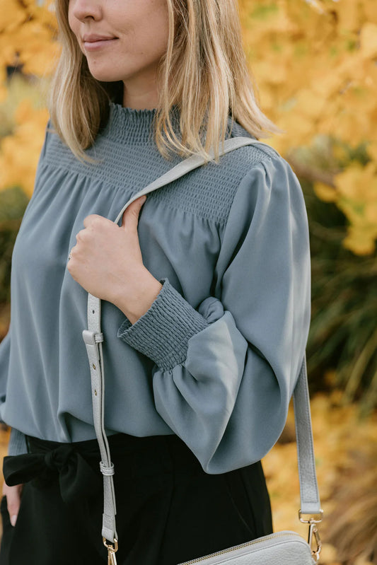 Homelee | Charlotte Top - Pewter