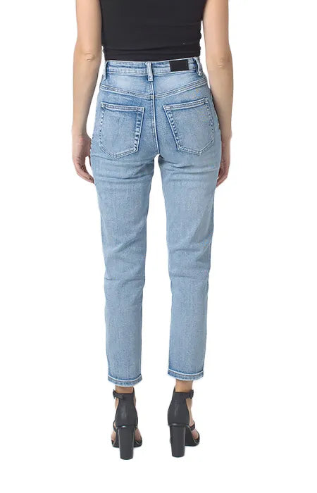 Wakee | Washed Straight Leg Jean