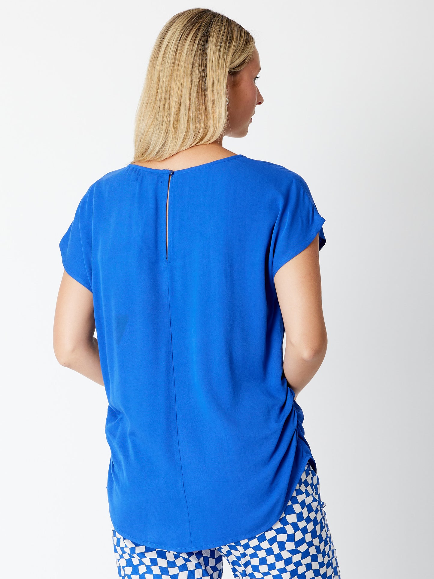 Luna Sky | Relaxed Top - Cobalt