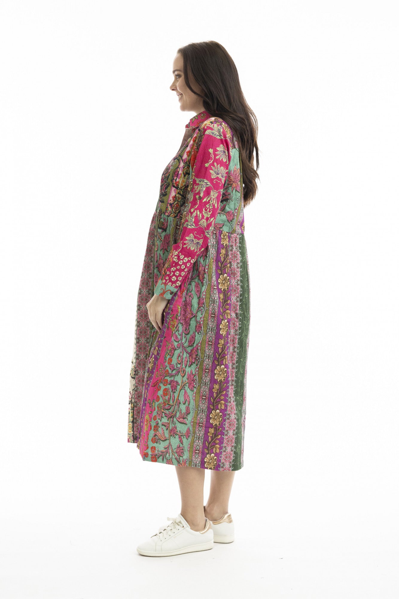 Orientique | Collar Dress - Flora