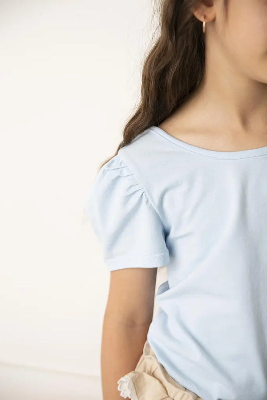 Cracked Soda - Rebecca Bow Top | Blue