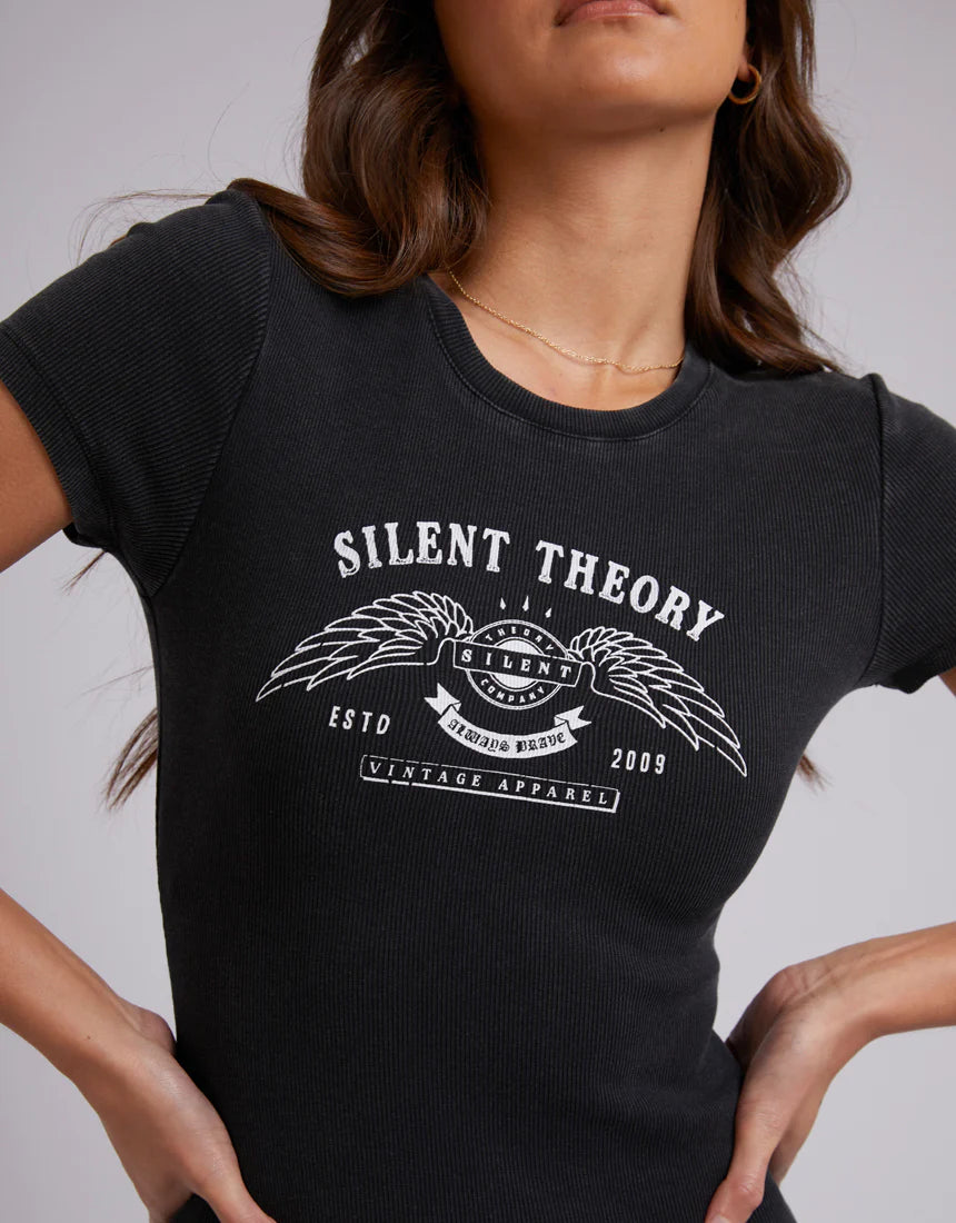 Silent Theory - Kingdom Mini Dress | Washed Black