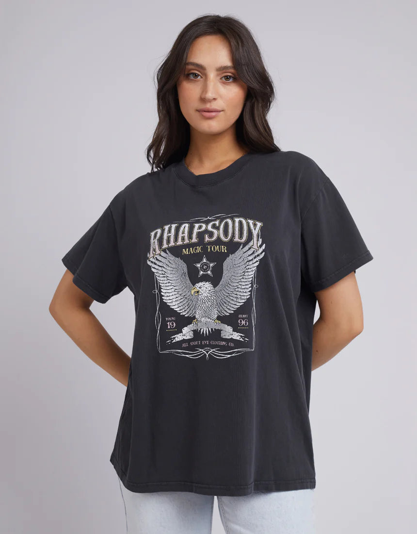 All About Eve Magic Tee - Washed Black