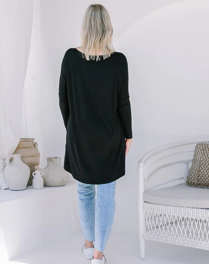 FREEZ - Slouch tee | Black