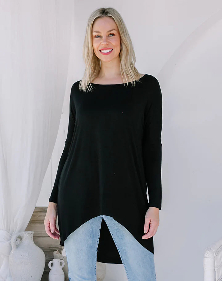FREEZ - Slouch tee | Black