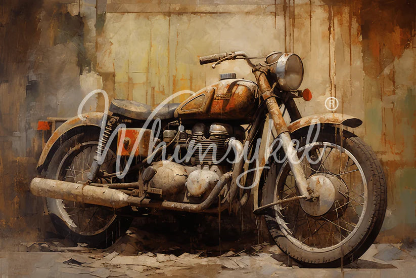 Vintage Ride | 18 lb Decoupage Tissue Paper