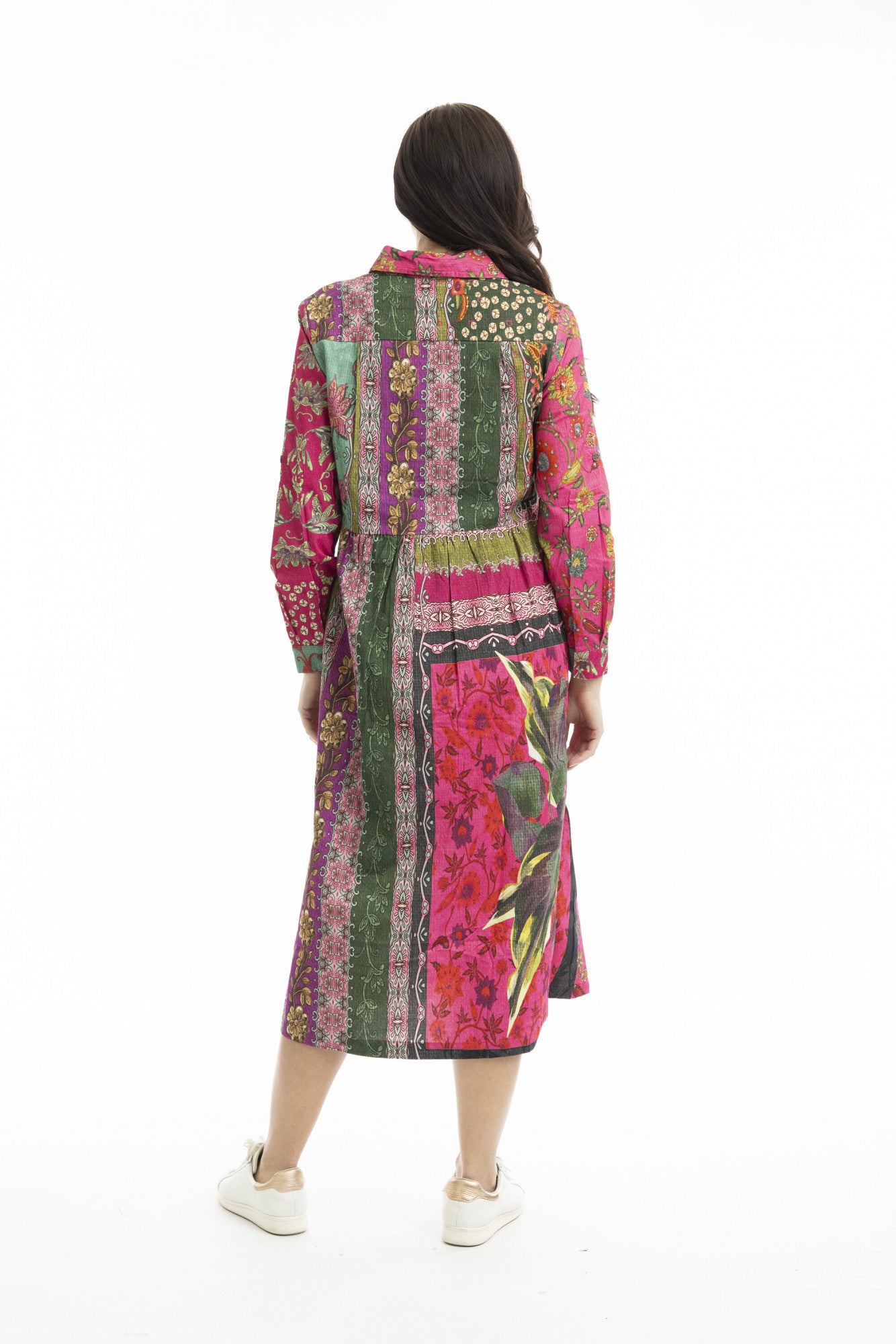 Orientique | Collar Dress - Flora