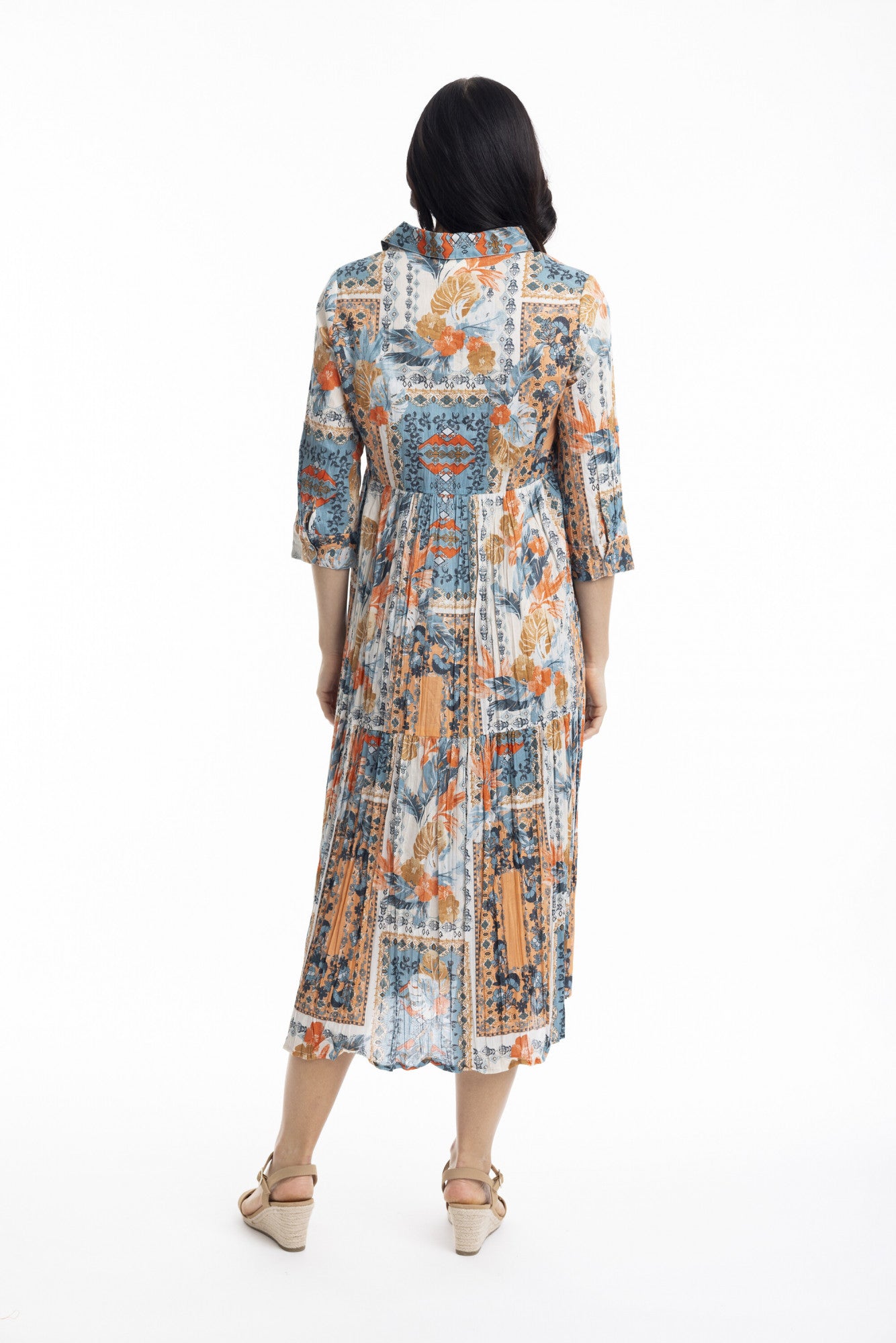 Orientique | Kauai Collared Midi Dress