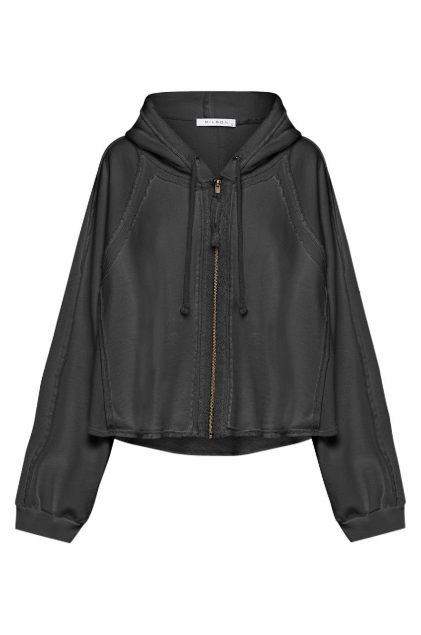 Pippa Hoodie - Charcoal