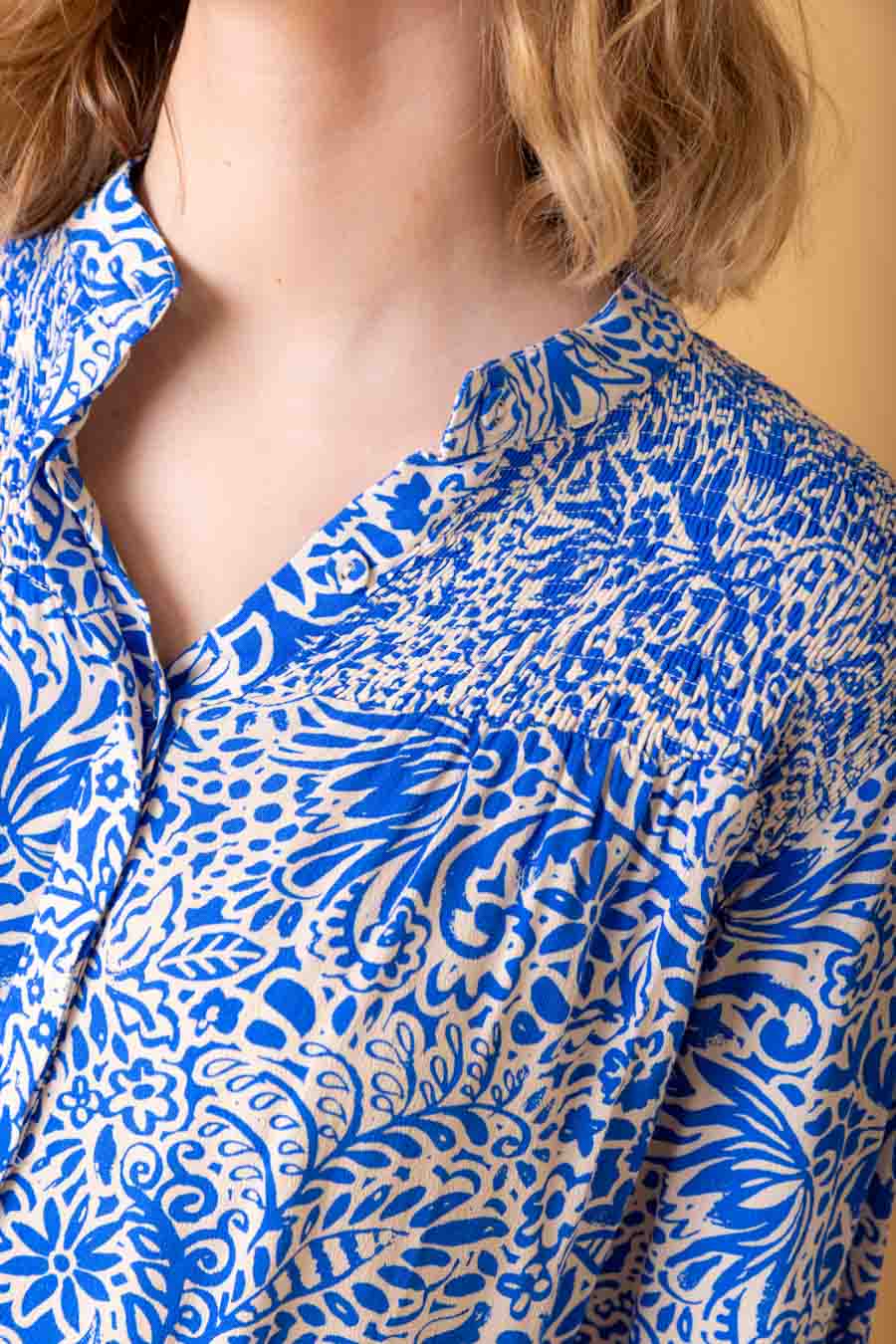 Amaya | Maisie Shirt Blue