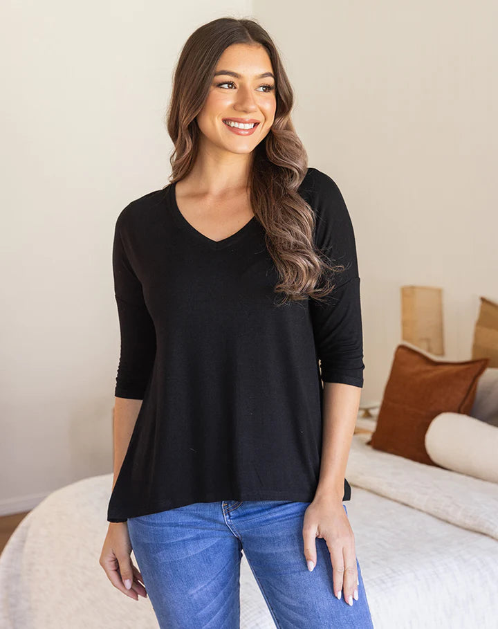FREEZ - Autumn Tee | Black