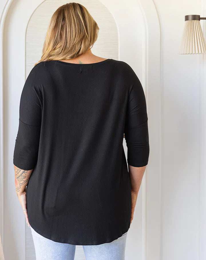 FREEZ - Autumn Tee | Black