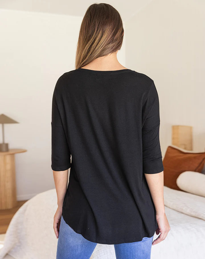 FREEZ - Autumn Tee | Black