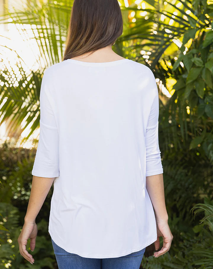 FREEZ - Autumn Tee | White