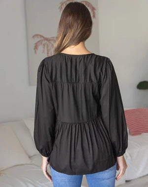 FREEZ Bee Maddison - Jane Shirt | Black