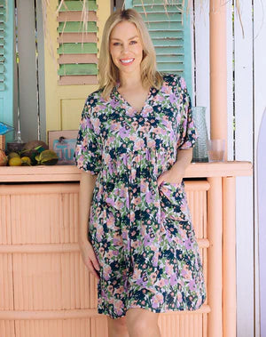 FREEZ Bee Maddison - Ella Babydoll Dress | Floral