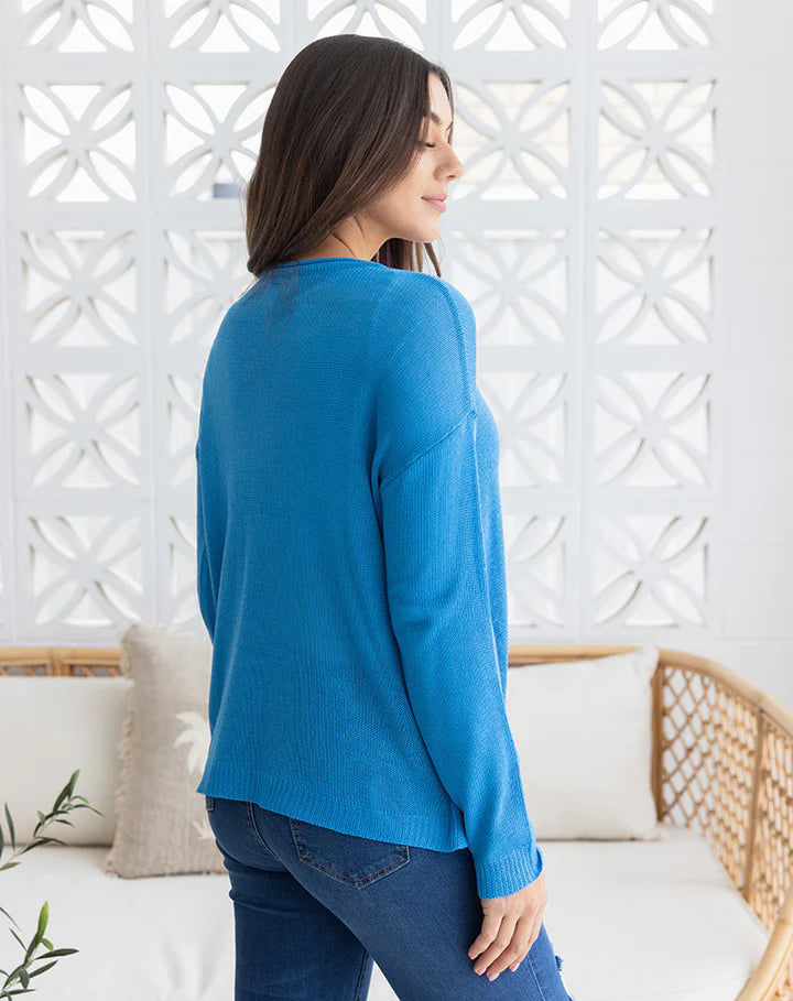 FREEZ - Bec Knit | Blue