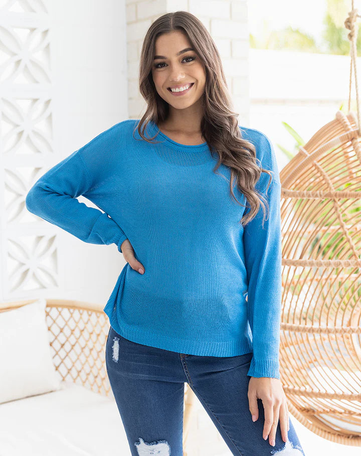 FREEZ - Bec Knit | Blue