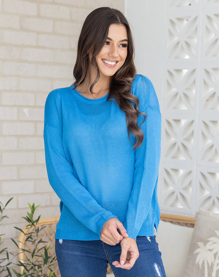 FREEZ - Bec Knit | Blue