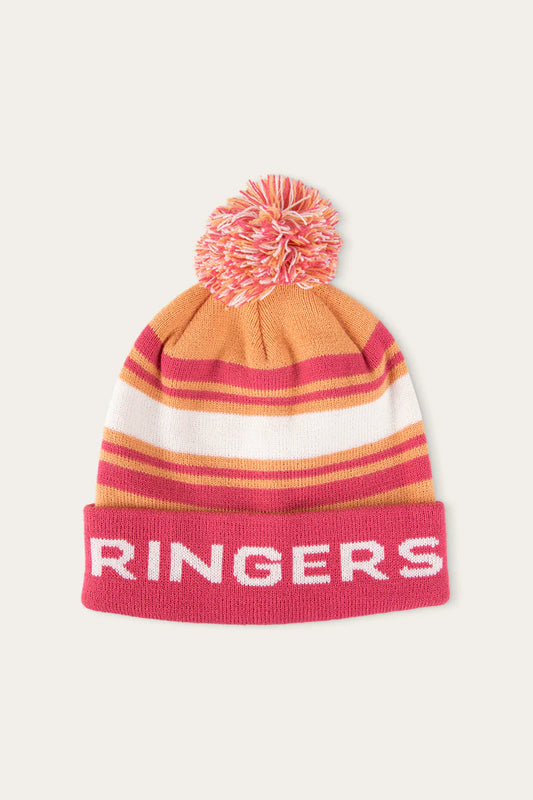 Ringers Western Women's Cradle Mountain Beanie - Pink/Multi