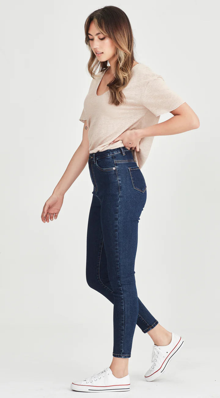 Junkfood | BOWIE ankle grazer | Indigo