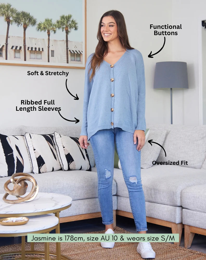 Bee Maddison | Chelsea Knit - Sky