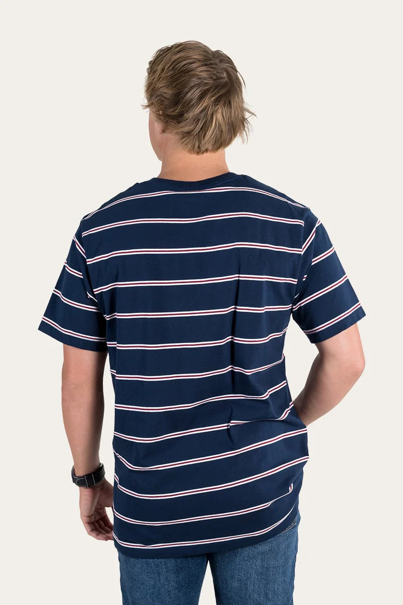 Ringers Western Angus Men's Loose Fit Tee - Navy