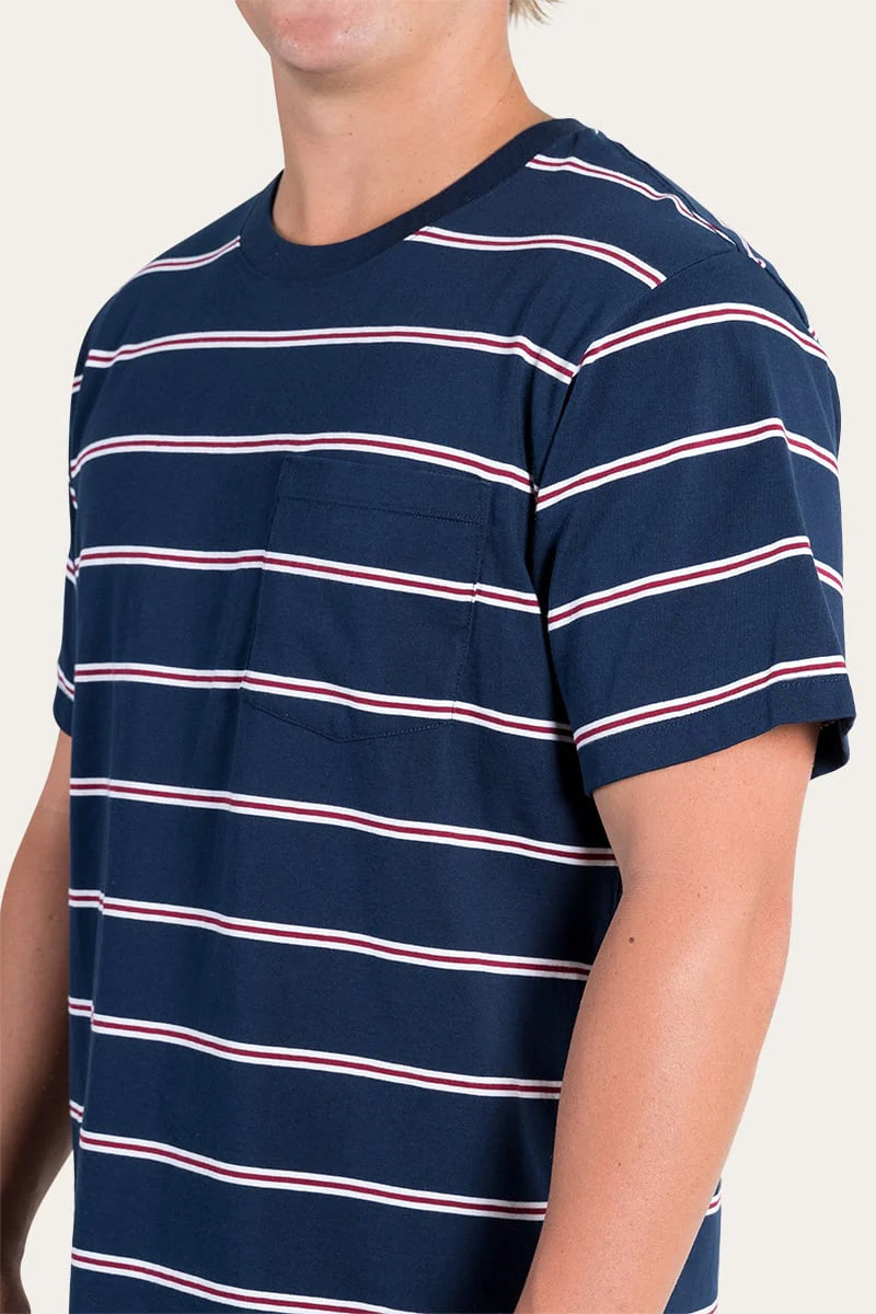 Ringers Western Angus Men's Loose Fit Tee - Navy