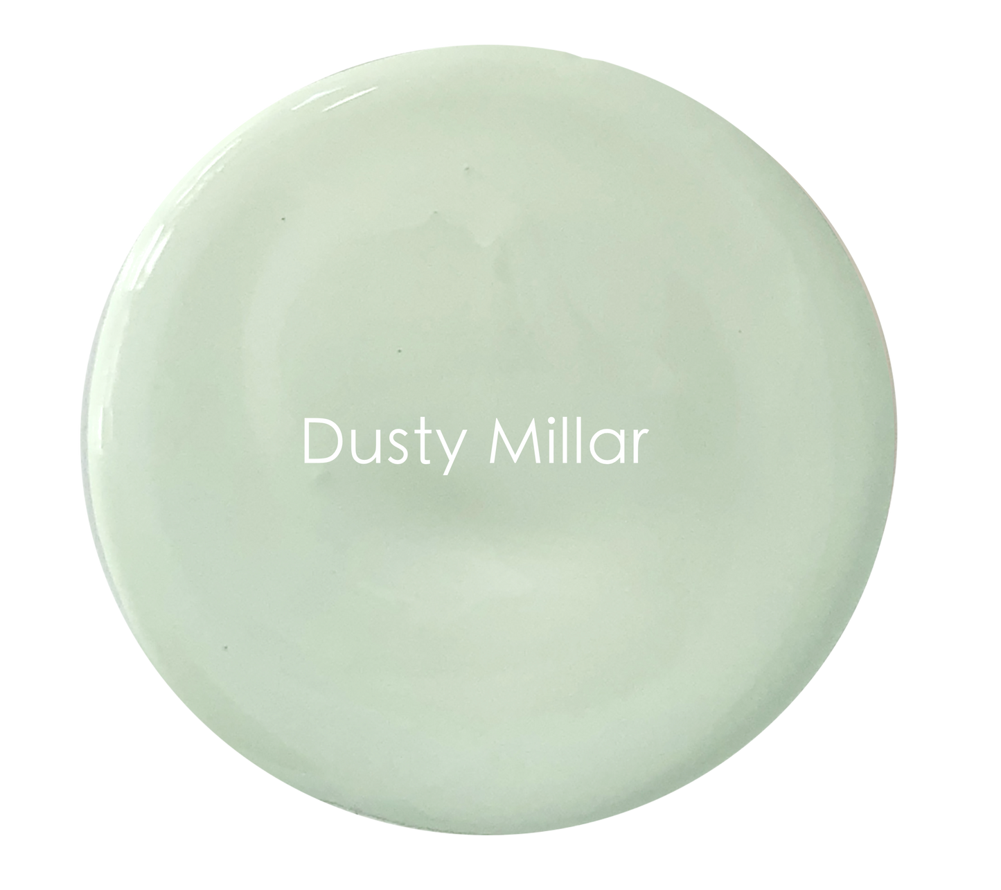 Dusty Millar Velvet Luxe swatch – soft silvery green-grey
