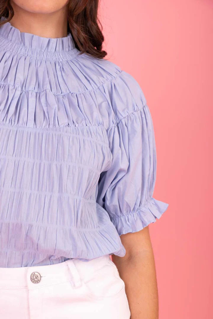 Charlo | Emma Top Blue