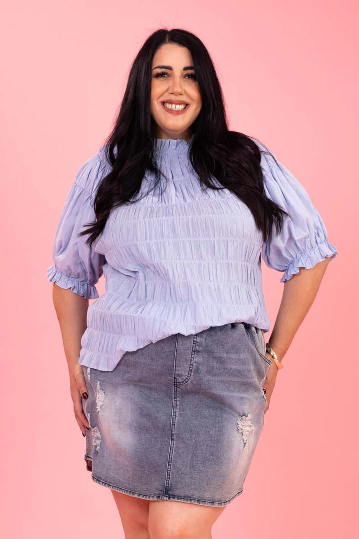 Charlo | Emma Top Blue