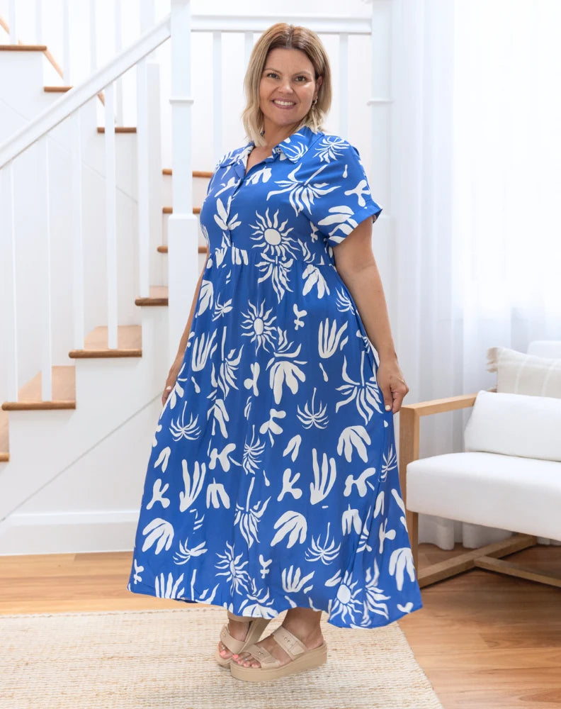 Bee Maddison | Elsie Dress - Blue