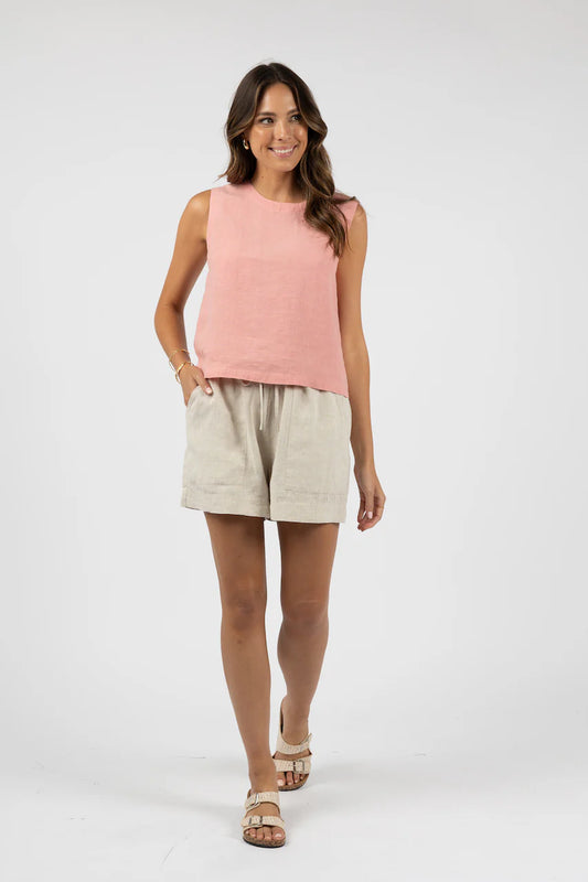 Humidity | Evita Top - Blush