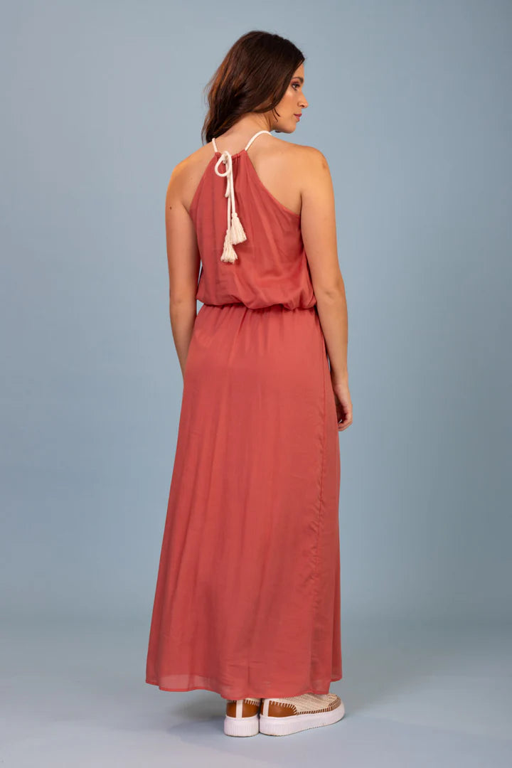 Amaya | Harrie Dress Peach