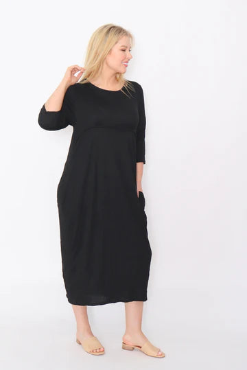 Cotton Village | Pocket Dress - Black