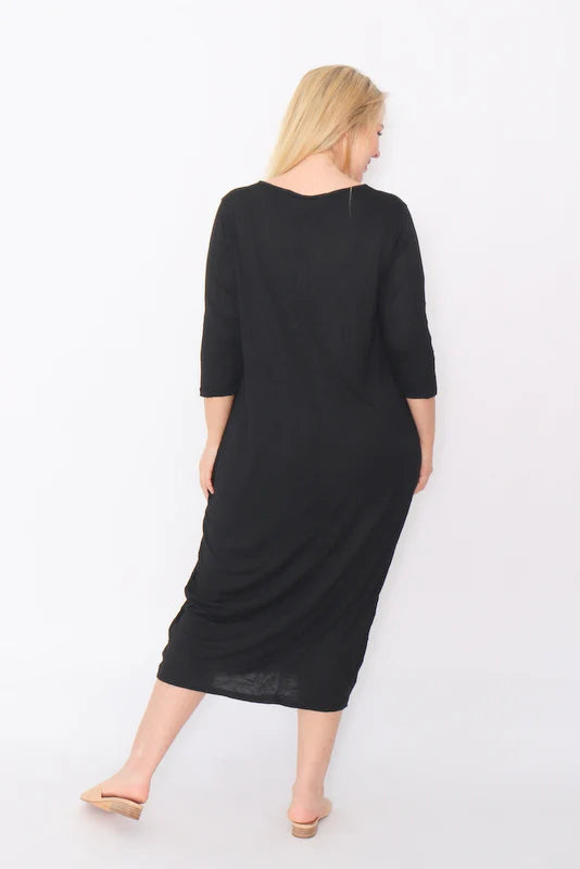 Cotton Village | Pocket Dress - Black