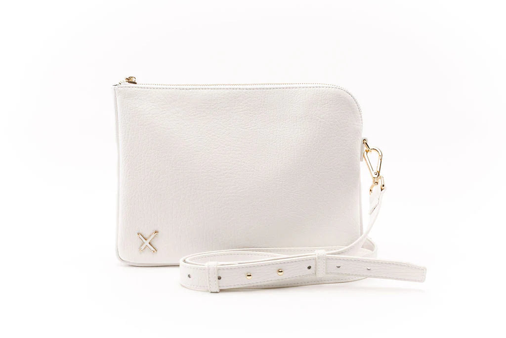 Homelee | Oversized Clutch - White