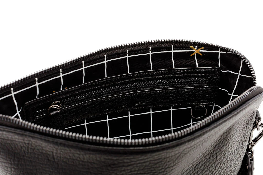 Homelee | Oversized Clutch - Black