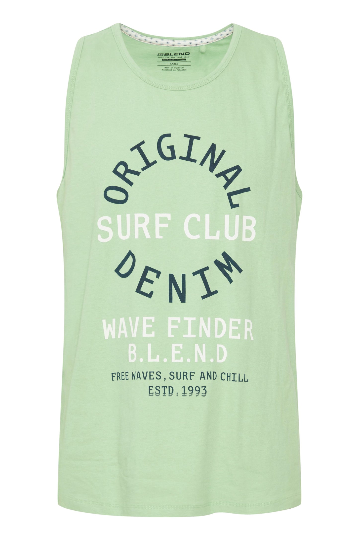 BLEND | He Tanktop - Greengage