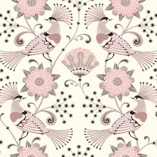 Mint By Michelle - Pink Peacocks Tissue paper
