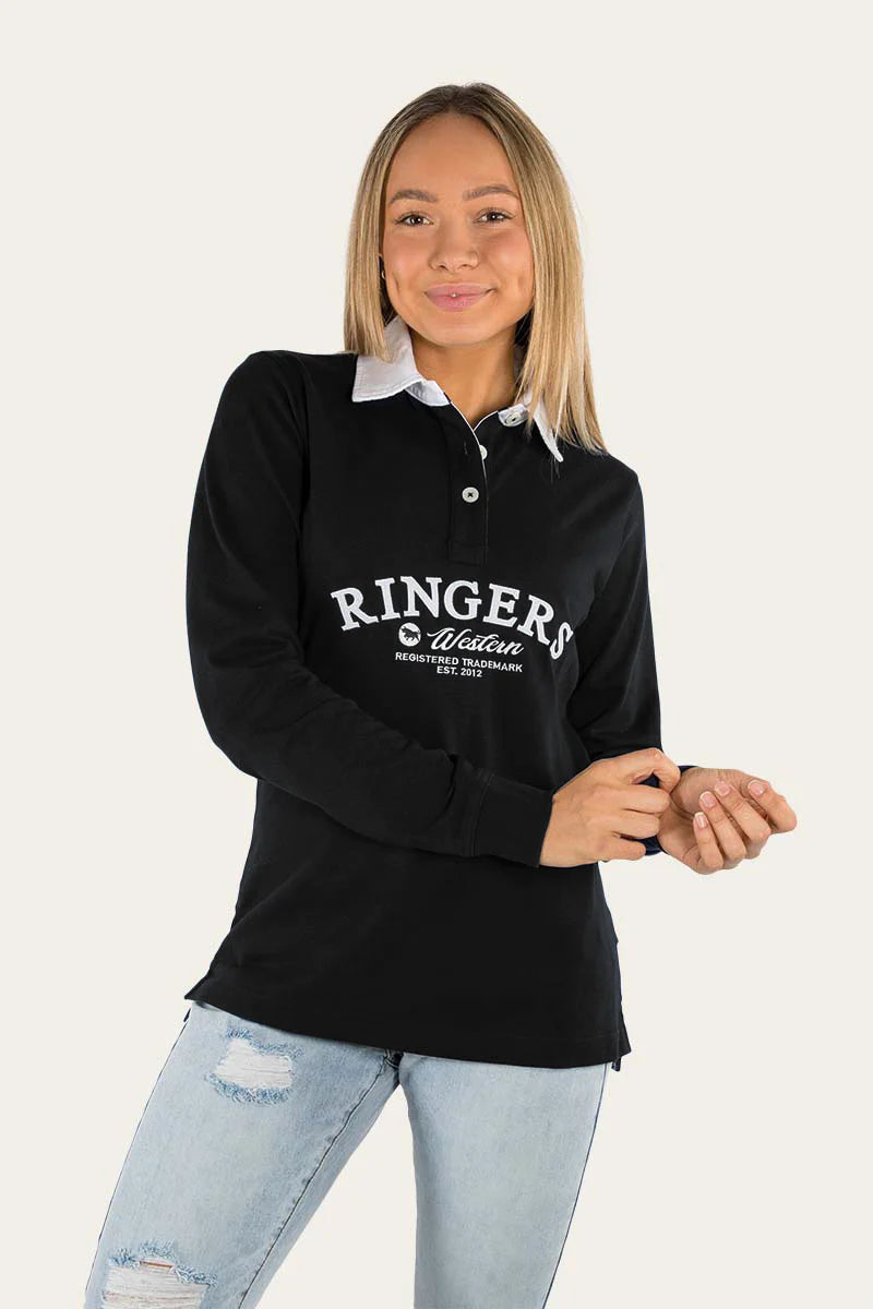 Ringers - Portland Womens Rugby Jersey | Black
