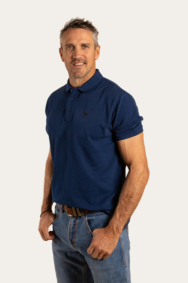 Ringers Western - Essential Mens Polo | Navy