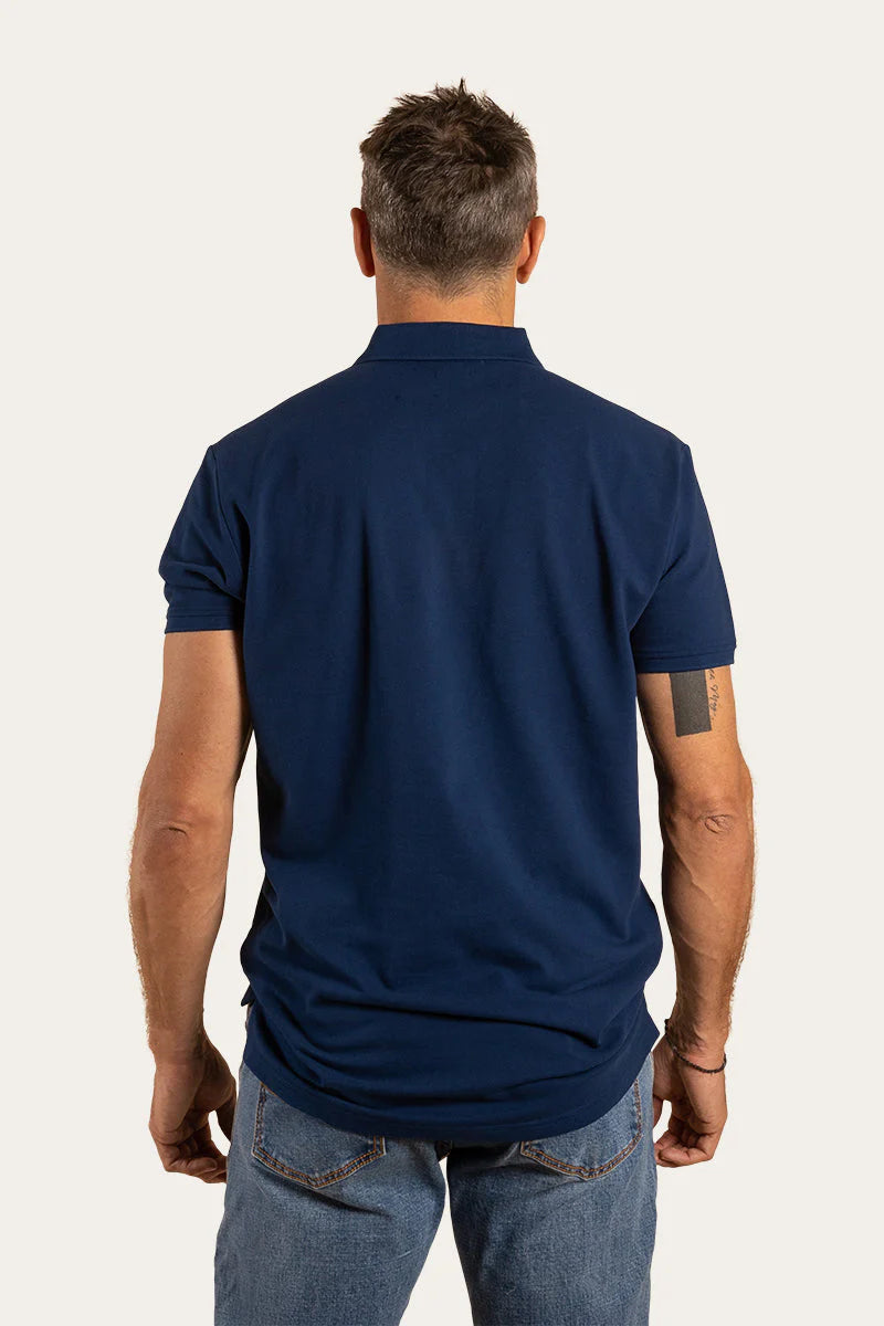 Ringers Western - Essential Mens Polo | Navy