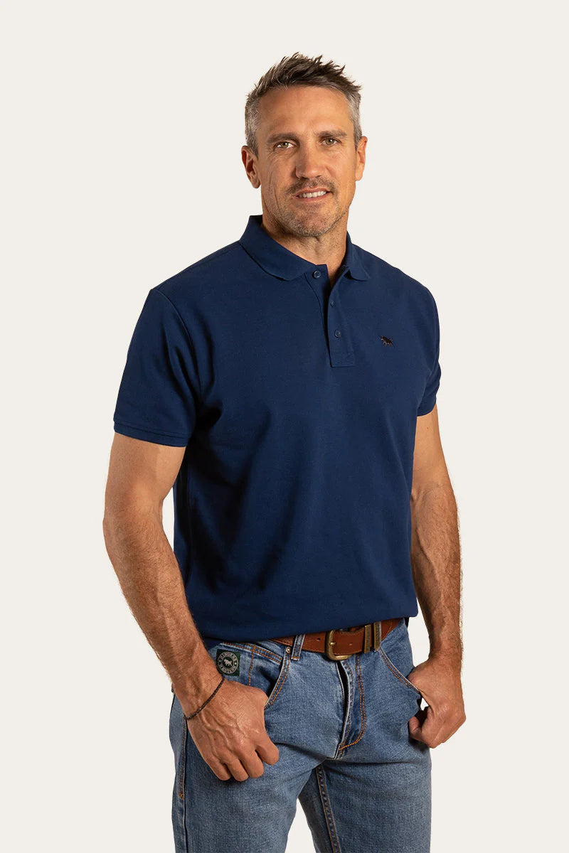 Ringers Western - Essential Mens Polo | Navy